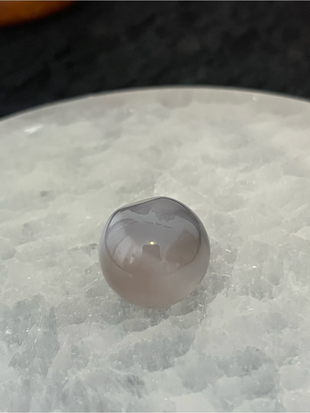 agate Geode Mini Sphere - Picture 4 of 4